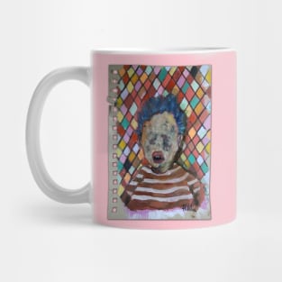 Cartoon ACID Clown | Weird Florida Man War Pig | Duck Acid | Bad Hero Portrait Lowbrow Pop Surreal Art | Youtube Star | Masterpieces | Original Oil Painting By Tyler Tilley Mug